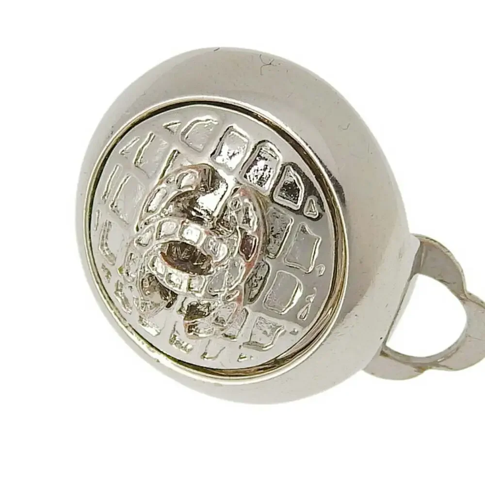 Chanel Cc Logo Clip-On Earrings Silver- #256892C55B